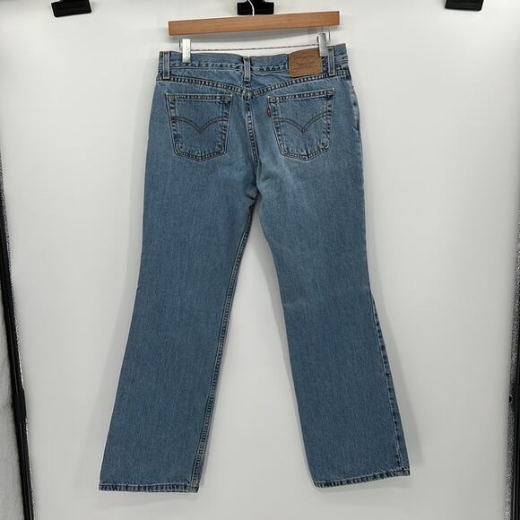 Vintage Levi's 518 Super Low Bootcut Jeans - Size 11 - Picture 8 of 8